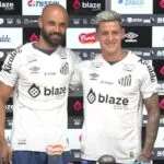 Santos apresenta Thaciano e Léo Godoy como reforços para a temporada 2025