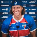 David Luiz é apresentado pelo Fortaleza: ‘Estou aqui totalmente feliz, de corpo e alma’