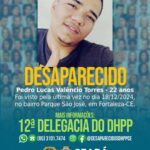 Família busca por jovem desaparecido em Maracanaú e apela por informações