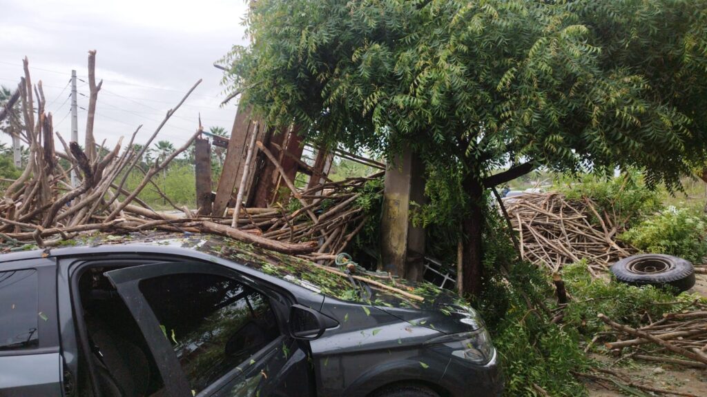 Acidente com caminhão carregado de lenha deixa um morto e dois feridos em Guaiuba