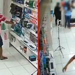 Vídeo: homem furta controle de videogame em loja na periferia de Fortaleza