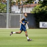 Neymar começa como titular no jogo Santos x Novorizontino