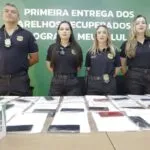 Governo do Ceará devolve nesta sexta (14) cerca de mil celulares roubados e recuperados pela polícia