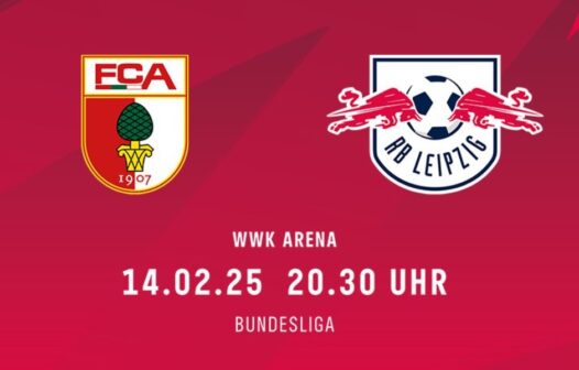 Augsburg x RB Leipzig: onde assistir ao vivo hoje (14/02)