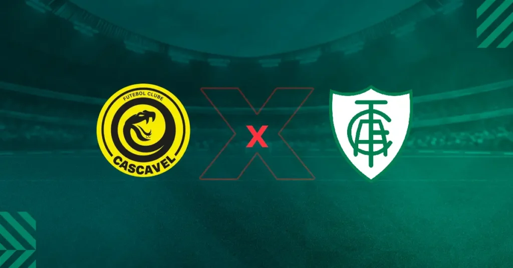 FC Cascavel x América-MG: onde assistir ao vivo hoje (26/02)