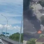 Helicóptero da PM é atingido por tiros durante operação no Complexo de Israel, no Rio