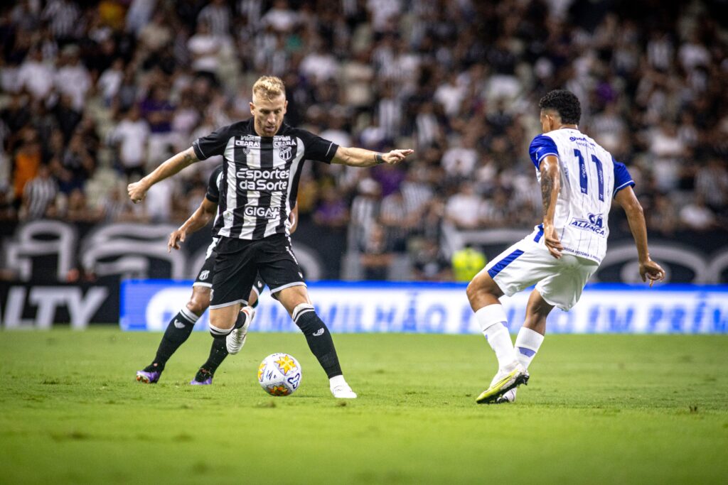 Ceará e Confiança/SE empatam em 1 a 1 pela Copa do Nordeste