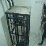 Vídeo mostra ataque de criminosos contra equipamento de internet no Complexo do Pecém