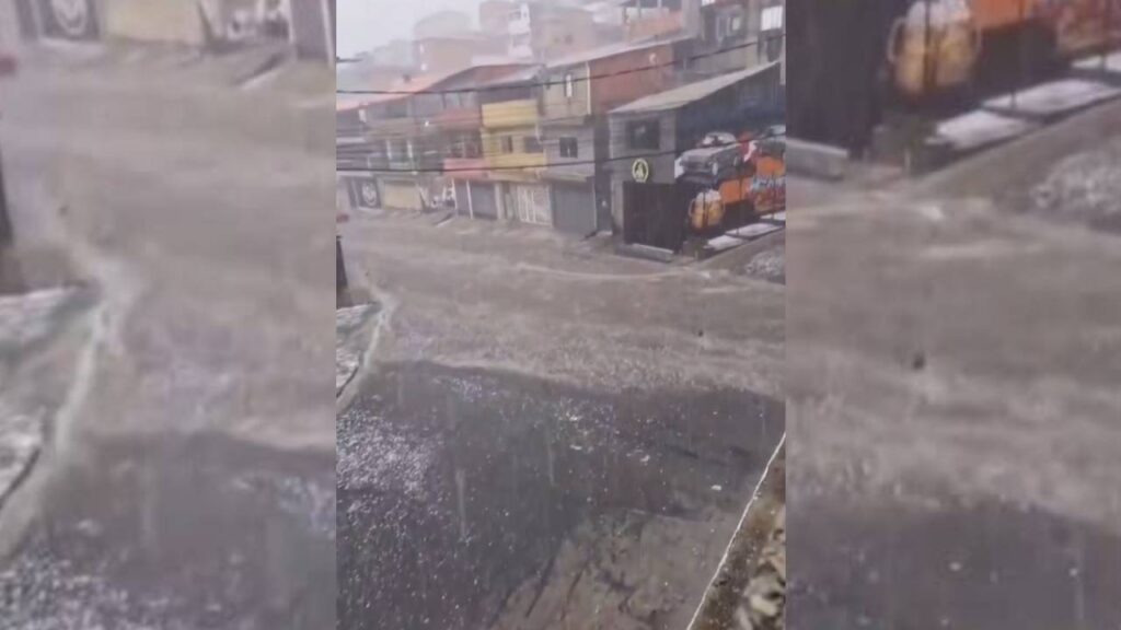 Chuva de granizo e alagamentos afetam Grande São Paulo nesta segunda-feira (10)