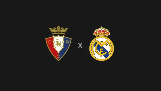 Osasuna x Real Madrid: onde assistir ao vivo hoje (15/02)