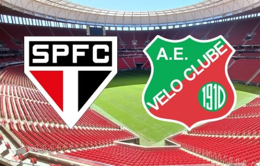 São Paulo x Velo Clube: onde assistir ao vivo hoje (13/02)