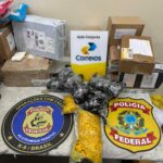 PF apreende 15 encomendas postais contendo maconha, haxixe e ecstasy