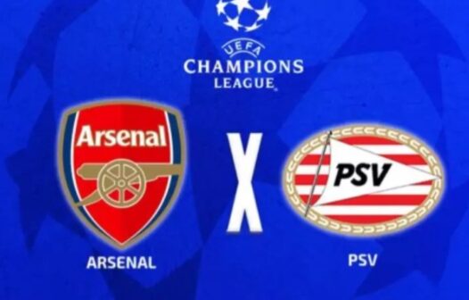 Arsenal x PSV Eindhoven: onde assistir ao vivo hoje (12/03)