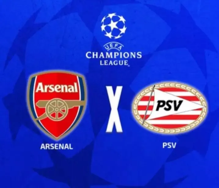 Arsenal x PSV Eindhoven: onde assistir ao vivo hoje (12/03)