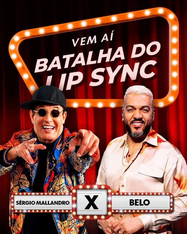 Belo ou Sérgio Mallandro? Quem ganhou a “Batalha do Lip Sync” no “Domingão com Huck”