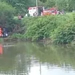 Família morre após carro cair em açude na rodovia entre Juazeiro do Norte e Caririaçu