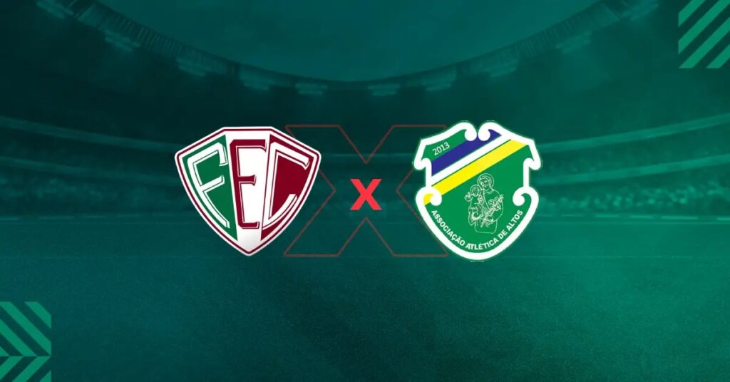 Fluminense-PI x Altos: onde assistir ao vivo hoje (09/03)