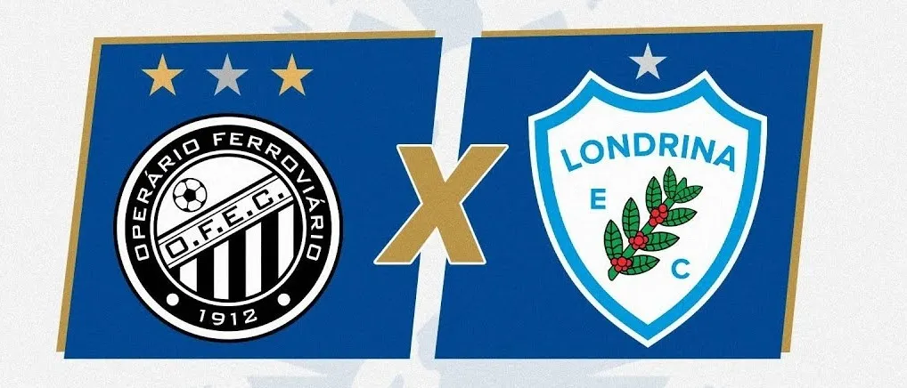 Operário-PR x Londrina: onde assistir ao vivo hoje (15/03)