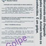 Receita Federal alerta para golpe sobre regularização do CPF e malha fina do Imposto de Renda