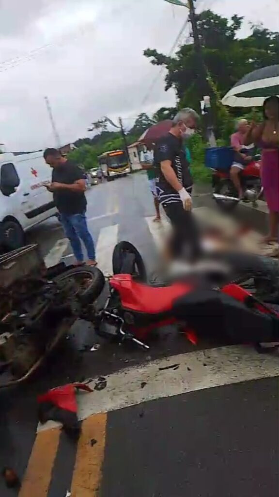 Dois motoqueiros morreram em acidente grave na Pacatuba