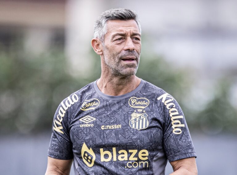 Caixinha pretende usar semana livre no Santos para ‘dar fôlego’ a recém-chegados após tropeço
