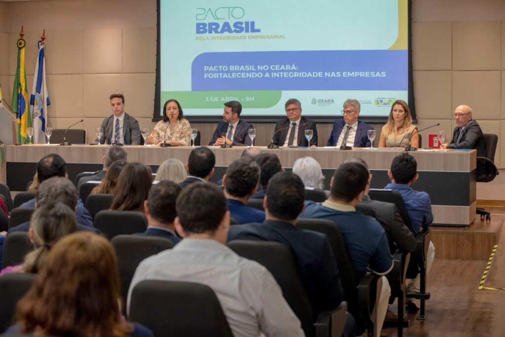 Fortaleza assina adesão ao Pacto Brasil pela Integridade Empresarial