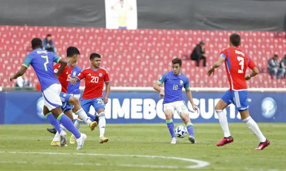 Brasil x Chile (Sul-Americano sub-17): onde assistir ao vivo hoje (09/04)