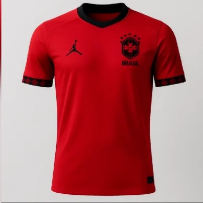 CBF nega uniforme com camisa vermelha para a disputa da Copa do Mundo de 2026