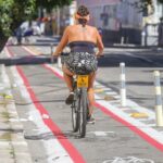 Menos de 2% dos brasileiros vivem em ruas com faixa para circulação de bicicletas