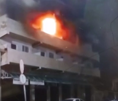 Incêndio: apartamento pega fogo em Fortaleza após botijão de gás ser trocado