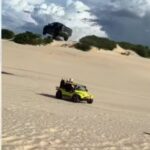 Empresário que “voou” com picape em duna de Canoa Quebrada é investigado por crime ambiental