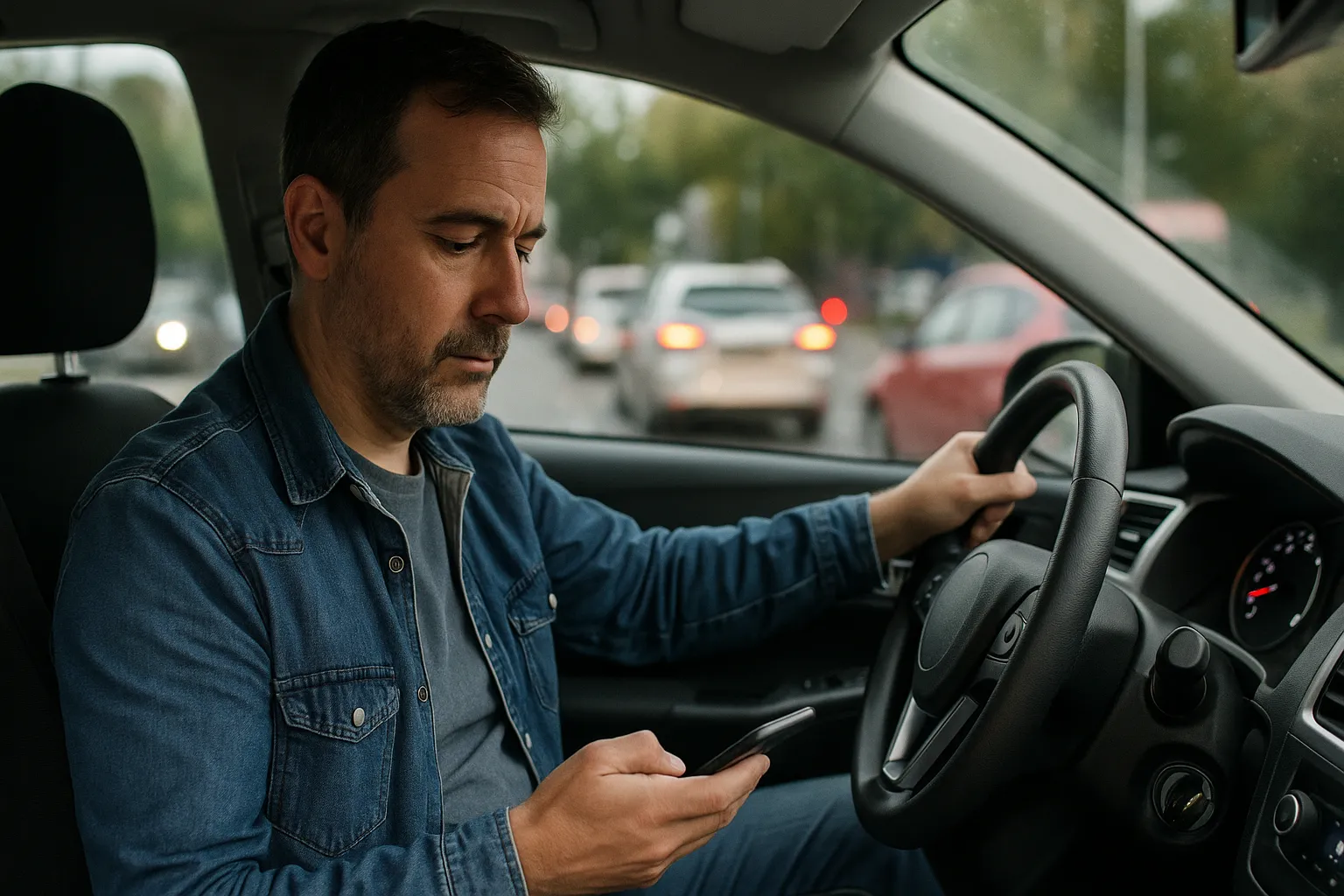 Esse hábito ao volante aumenta o risco de acidentes sem você perceber