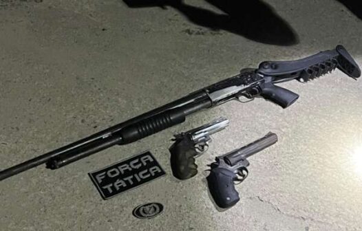 Polícia apreende três armas e captura seis suspeitos em Fortaleza