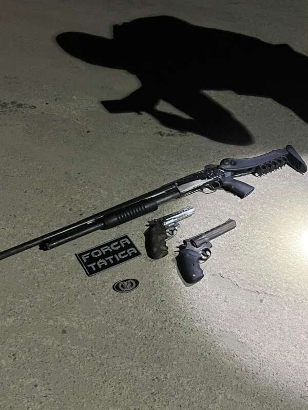 Polícia apreende três armas e captura seis suspeitos em Fortaleza