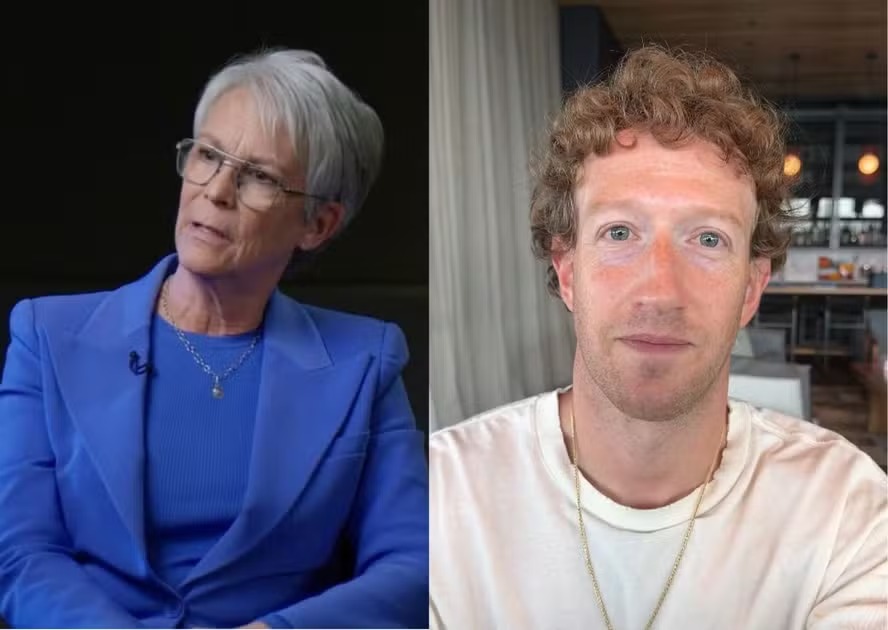 Jamie Lee Curtis é vítima de deep fake e expõe Zuckerberg