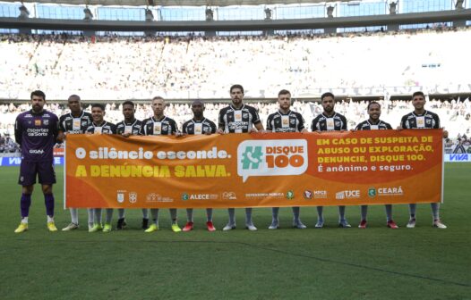 Ceará x Sport tem campanha de proteção à infância contra violência sexual