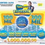 Tele Sena Semanal: confira o resultado de hoje, domingo (25/05)