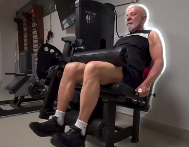 Lula publica vídeo malhando e clama que brasileiros se exercitem: "a partir de segunda-feira, mexa-se"