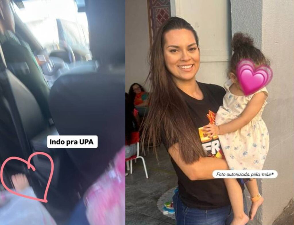 Policial militar salva criança de 1 ano esquecida e desacordada dentro de carro em Fortaleza