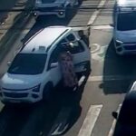 Policiais militares auxiliam parto em táxi em Fortaleza; confira o vídeo