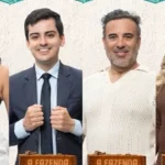 Duda, Dudu Camargo, Fabiano e Saory são os finalistas de A Fazenda 17