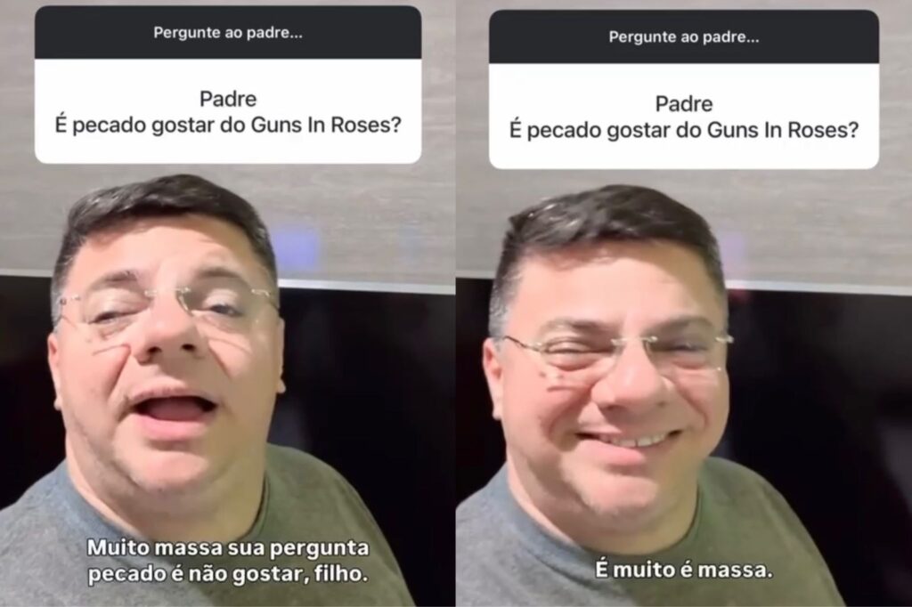 Show do Guns N’ Roses: Padre Josileudo, da 89 FM, responde se é pecado gostar da banda