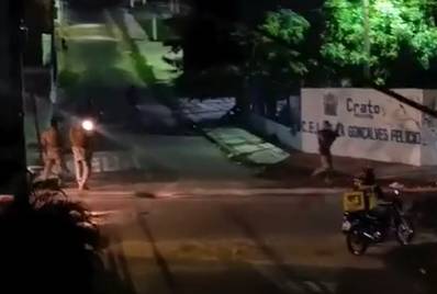 Quatro criminosos morrem em confronto com a polícia e duas pessoas, incluindo criança, ficam feridas no Crato