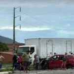 Acidente na BR-222 deixa cinco pessoas feridas em Sobral, no Ceará