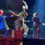 Desfile na Sapucaí usa palhaço com faixa presidencial e “arminha” em referência a Bolsonaro