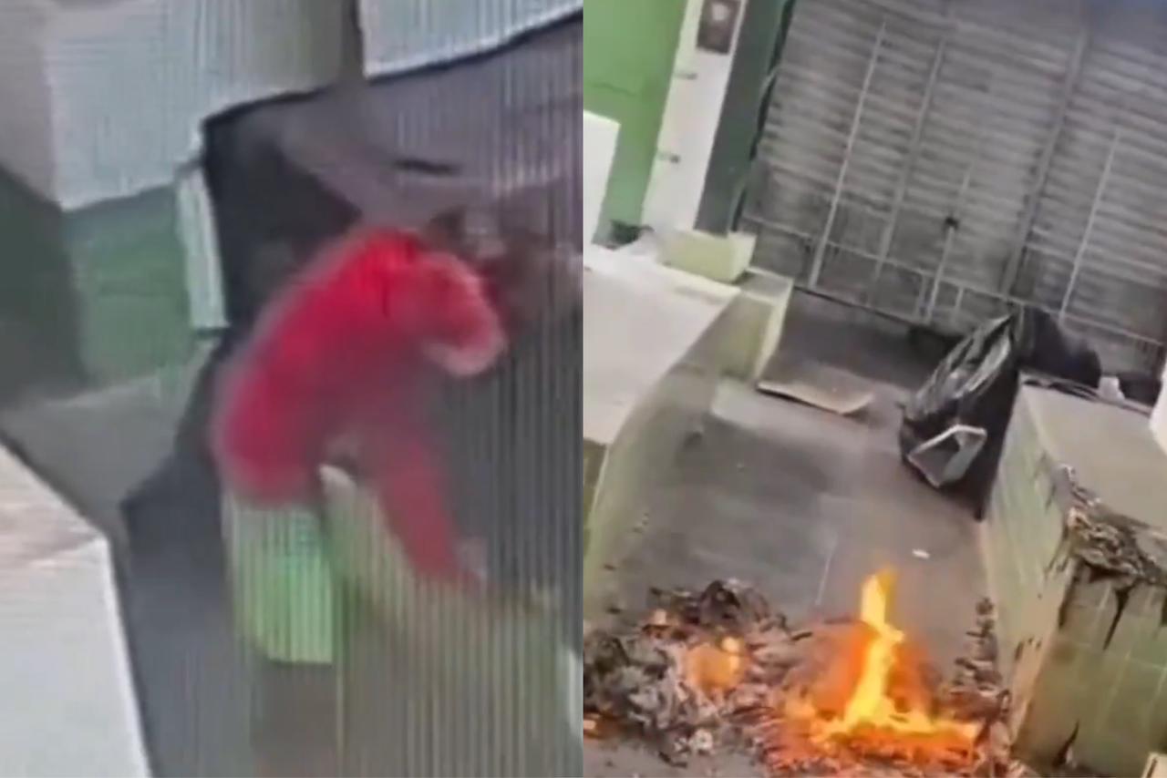 Homem é preso após incendiar banca de frutas no interior do Ceará