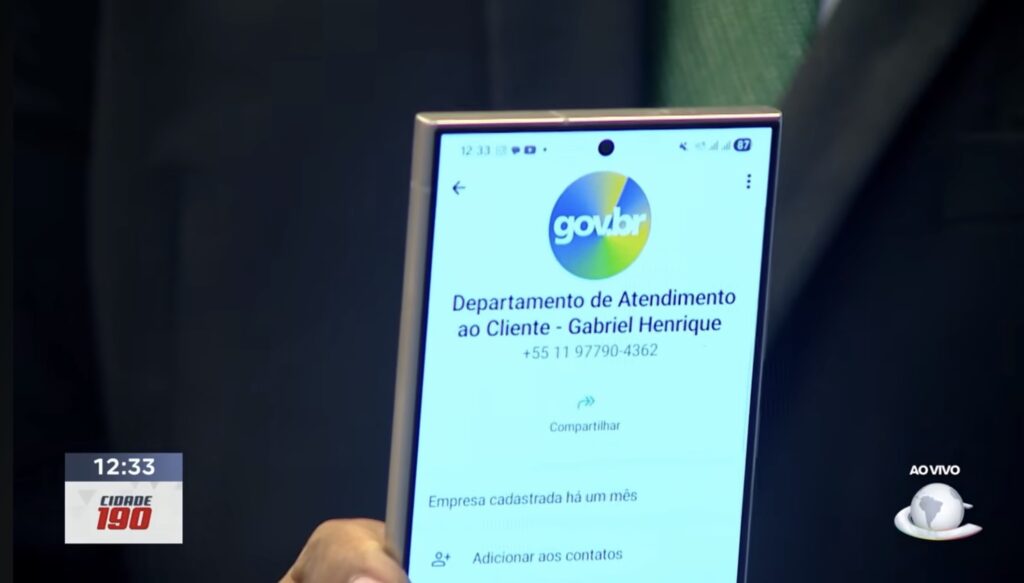 Bloqueio de CPF? Veja alerta para golpe que usa nome do gov.br