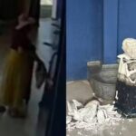 Turista argentina é presa após quebrar estátua de Padre Cícero na rodoviária do Crato