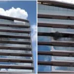 Prédio pega fogo e quatro trabalhadores são intoxicados por fumaça em Fortaleza