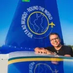 Volta ao mundo em 180 dias: cearense será o primeiro brasileiro a voar sozinho pelos cinco continentes